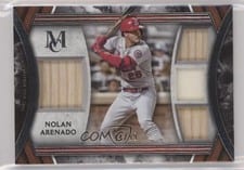 2022 Topps Museum Collection Single-Player Primary Pieces Quad Relics Nolan Arenado #SPPPQR-NA card