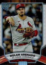 2022 Topps Tribute Base Set Nolan Arenado #76 card