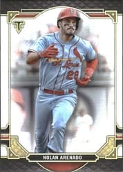 2022 Topps Triple Threads Base Set Nolan Arenado #36 card