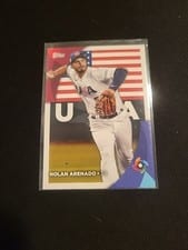 2023 Topps 2023 World Baseball Classic Stars Autographs Nolan Arenado #WBC-4 card