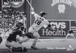 2023 Topps Black & White Base Set Nolan Arenado #67 card