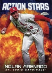 2023 Topps Chrome Update Action Stars Nolan Arenado #ASC-21 card