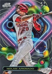 2023 Topps Cosmic Chrome Base Set Nolan Arenado #1 card