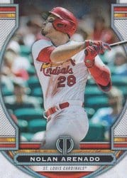 2023 Topps Tribute Base Set Nolan Arenado #68 card