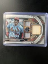 2023 Topps Tribute Triple Relics Nolan Arenado #TR-NA card