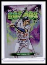 2024 Topps Cosmic Chrome Into the Cosmos Nolan Arenado #ITC-9 card