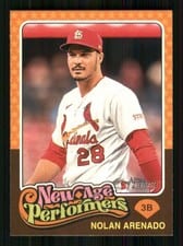2024 Topps Heritage New Age Performers Nolan Arenado #NAP-20 card