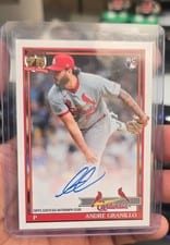 2026 Topps 1991 Topps Autographs Nolan Arenado #91A-NA card