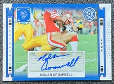 2024 Panini Photogenic In The Action Autographs Nolan Cromwell #IAA-NCO card