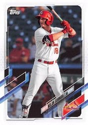 2021 Topps Pro Debut Base Set Nolan Gorman #PD-14 card