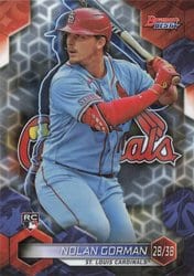 2023 Bowman's Best Base Set Nolan Gorman #29 card
