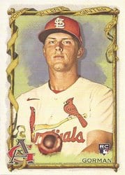 2023 Topps Allen & Ginter Base Set Nolan Gorman #16 card