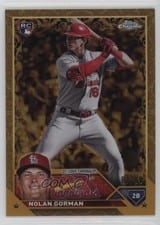 2023 Topps Gilded Collection Base Set Nolan Gorman #141 card