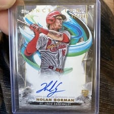 2023 Topps Inception Rookies and Emerging Stars Autographs Nolan Gorman #BRES-NGO card