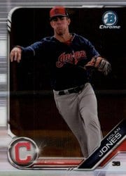 2019 Bowman Chrome Prospects Nolan Jones #BCP-155 card