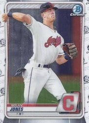 2020 Bowman Chrome Prospects Nolan Jones #BCP-157 card