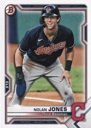 2021 Bowman Prospects Nolan Jones #BP-35 card