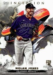 2023 Topps Inception Base Set Nolan Jones #32 card