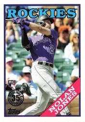 2023 Topps Update 1988 Topps Baseball Nolan Jones #88US-22 card