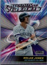 2024 Stadium Club Virtuosos Of Velocity Nolan Jones #VV-16 card