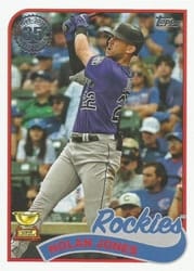 2024 Topps 1989 Topps Baseball 35th Anniversary (Series 2) Nolan Jones #89B2-24 card