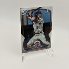 2023 Bowman Draft Chrome Nolan McLean #BDC-96 card