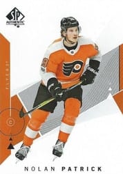 2018-19 SP Authentic Base Set Nolan Patrick #38 card