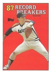 1988 Topps Base Set Nolan Ryan #6 card