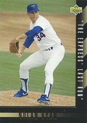 1993 Upper Deck Base Set Nolan Ryan #SP6 card