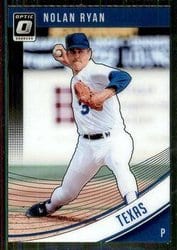2018 Donruss Optic Base Set Nolan Ryan #152 card