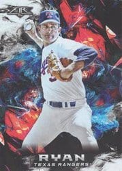 2018 Topps Fire Base Set Nolan Ryan #112 card