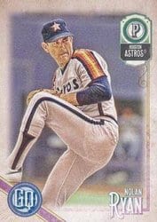 2018 Topps Gypsy Queen Base Set Nolan Ryan #307 card