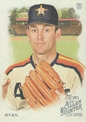 2019 Topps Allen & Ginter Base Set Nolan Ryan #11 card
