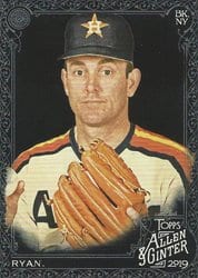 2019 Topps Allen & Ginter X Base Set Nolan Ryan #11 card