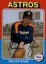 2019 Topps Archives Base Set Nolan Ryan #130 card