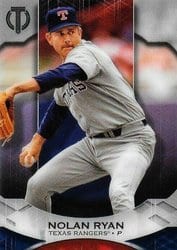 2019 Topps Tribute Base Set Nolan Ryan #18 card