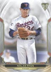 2019 Topps Triple Threads Base Set Nolan Ryan #23 card