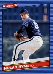 2020 Donruss Base Set Nolan Ryan #223 card