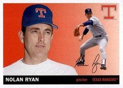 2020 Topps Archives Base Set Nolan Ryan #90 card