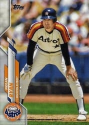 2020 Topps Base Set Nolan Ryan #260b card