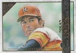 2020 Topps Gallery Base Set Nolan Ryan #189 card