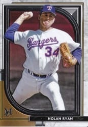 2021 Topps Museum Collection Base Set Nolan Ryan #63 card