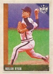 2022 Panini Diamond Kings Base Set Nolan Ryan #75 card