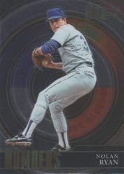 2022 Panini Select Numbers Nolan Ryan #SN10 card