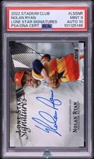 2022 Stadium Club Lone Star Signatures Nolan Ryan #LSS-NR card