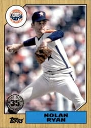2022 Topps 1987 Topps Baseball (Series 1) Nolan Ryan #T87-94 card