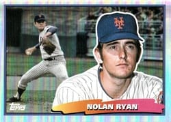 2022 Topps Archives 1988 Topps Big Foil Nolan Ryan #88BF-33 card