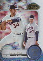2022 Topps Gold Label Base Set Nolan Ryan #12 card