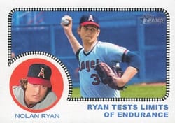 2022 Topps Heritage All Aboard! Nolan Ryan #AA-4 card