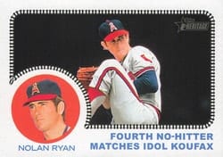 2022 Topps Heritage All Aboard! Nolan Ryan #AA-5 card